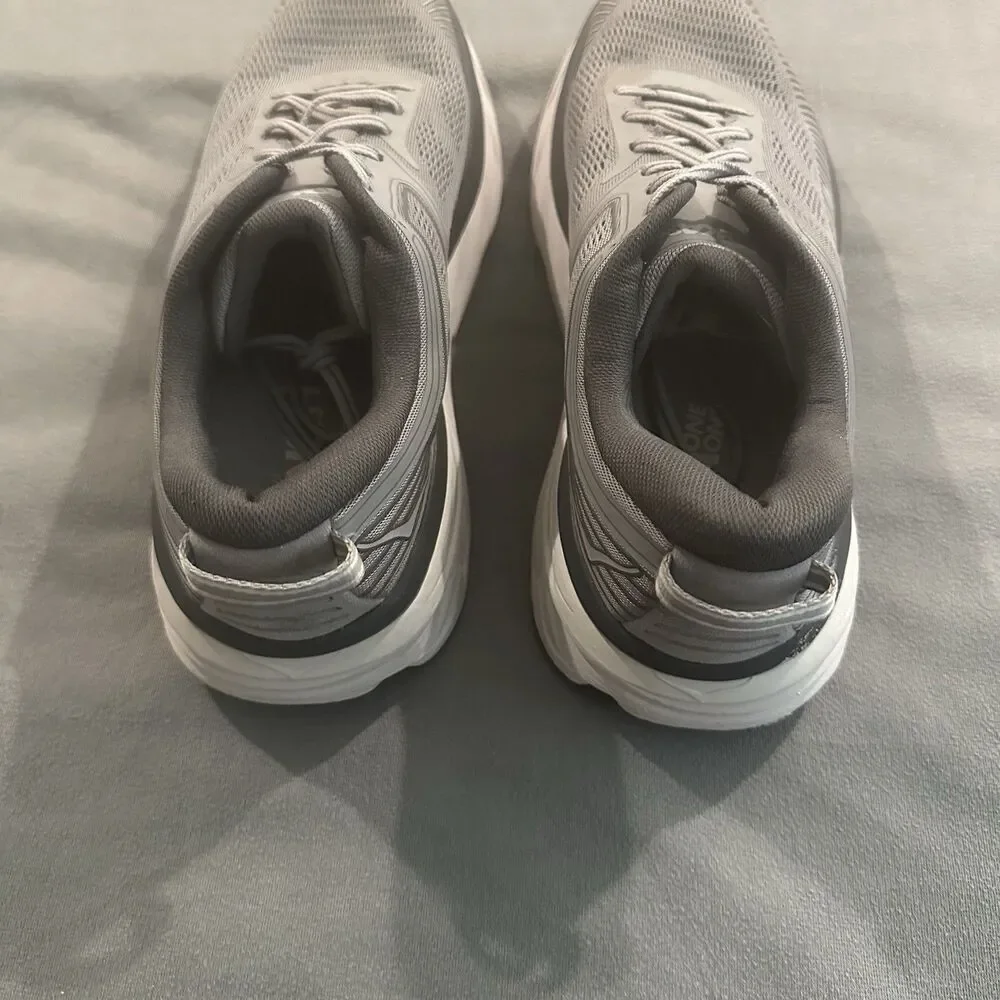 Hoka One One Bondi 7 Running Shoes Wild Dove Dark Shadow 1110518 WDDS Mens 11